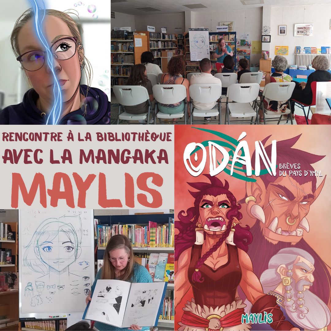 2025 06 13 Rencontre mangaka Maylis