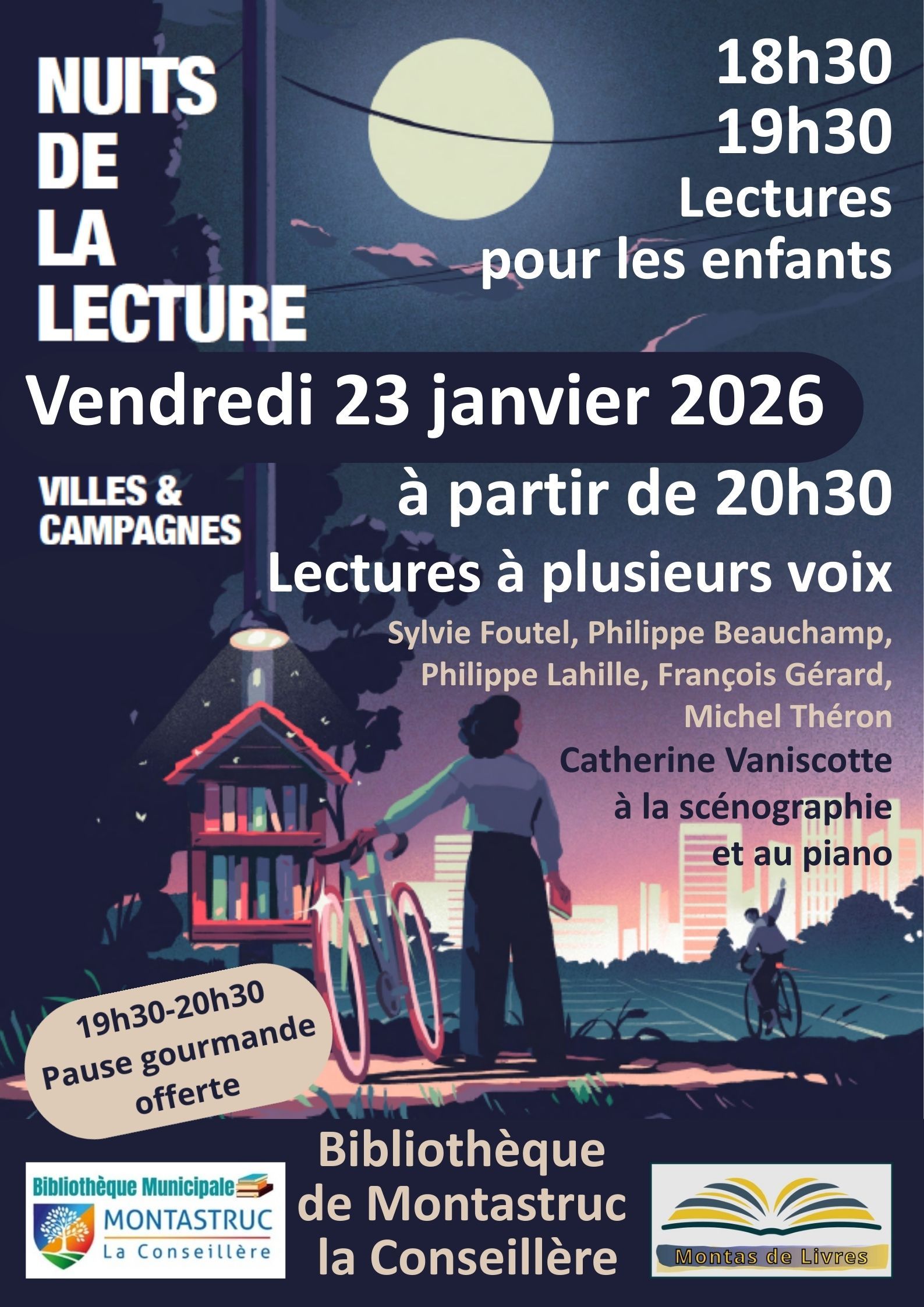 2026 01 23 Nuits de la lecture flyer