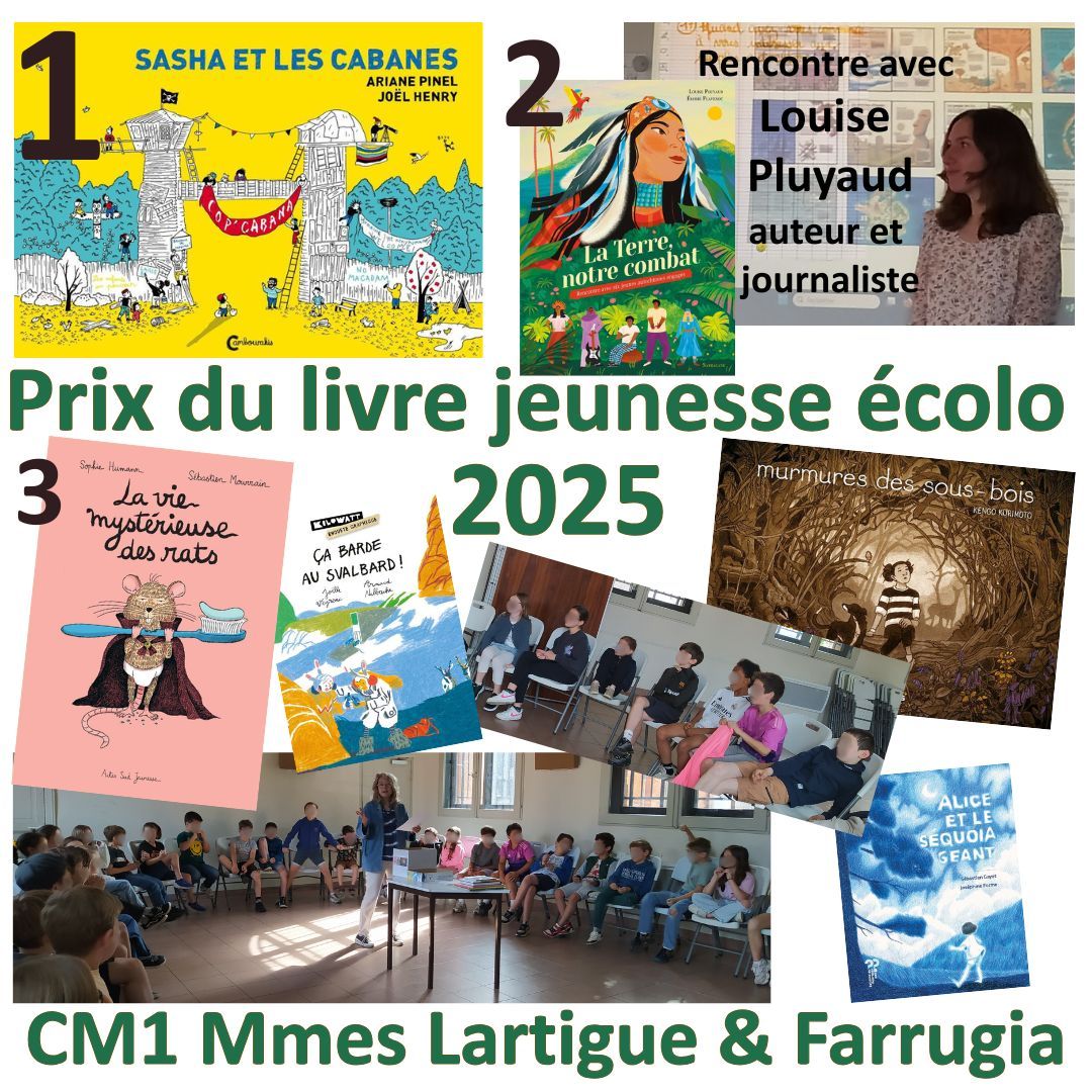 CM1 prix livre jeunesse écolo